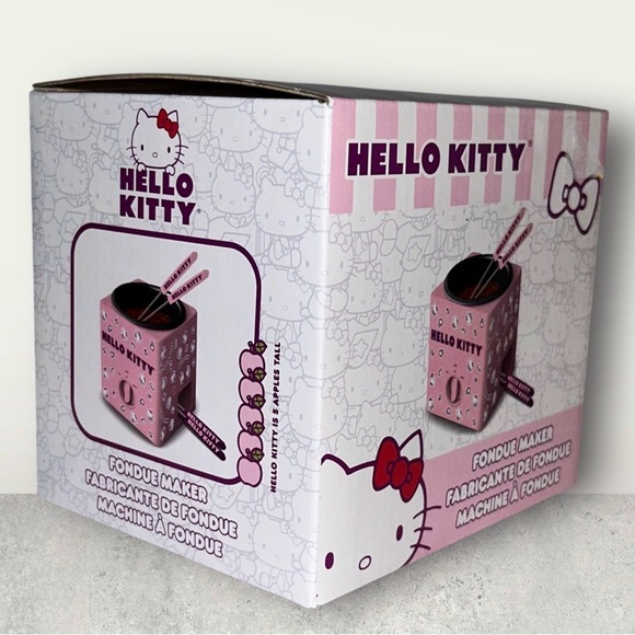 Hello Kitty Pink Fondue Set - Picture 3 of 5